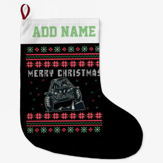 Grande Chaussette De Noël Rock Climber Vilain Sweat de Noël