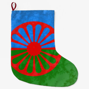 Grande Chaussette De Noël Romani