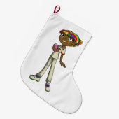 Grande Chaussette De Noël Soins (Devant (Accrochage))