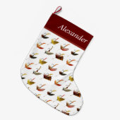 Grande Chaussette De Noël Stockage de Noël (Devant (Accrochage))