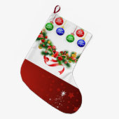 Grande Chaussette De Noël Stockage de Noël (Devant (Accrochage))