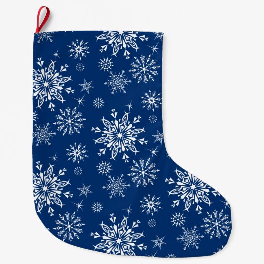 Grande Chaussette De Noël Stockage de Noël (Devant)