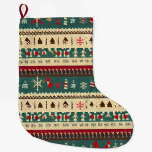 Grande Chaussette De Noël Sweat moche de Noël 5