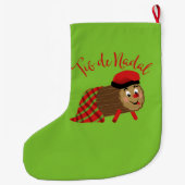 Grande Chaussette De Noël Tio De Nadal Noël Stocker (Dos)