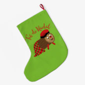 Grande Chaussette De Noël Tio De Nadal Noël Stocker (Dos (Accrochage))