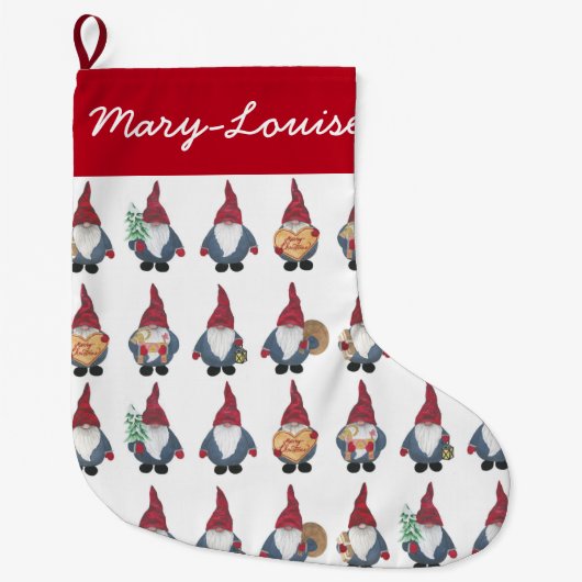 Grande Chaussette De Noël Tomten Christmas Stocking (Devant)