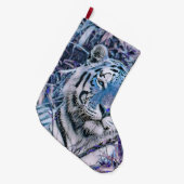 Grande Chaussette De Noël Toony Tiger bleu (Devant (Accrochage))