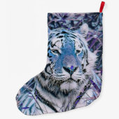 Grande Chaussette De Noël Toony Tiger bleu (Dos)