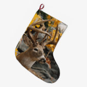 Grande Chaussette De Noël Trophée Deer (Devant (Accrochage))