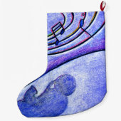 Grande Chaussette De Noël Un klaxon pour le jeu (Dos)