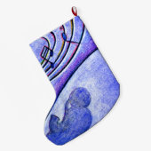 Grande Chaussette De Noël Un klaxon pour le jeu (Dos (Accrochage))