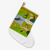 Grande Chaussette De Noël Un réveil douloureux (Devant (Accrochage))