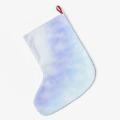 Grande Chaussette De Noël Unicornes pourpres (Dos (Accrochage))