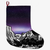 Grande Chaussette De Noël Vallée de Yosemite (Devant)