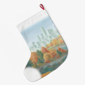 Grande Chaussette De Noël Vancouver Stocking Vancouver Christmas Stocking (Dos (Accrochage))