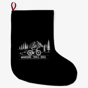 Grande Chaussette De Noël Vélos Mountain Trail - Vélo cycliste Rider