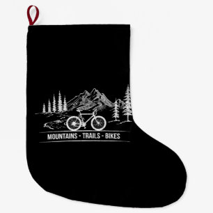 Grande Chaussette De Noël Vélos Mountain Trail - Vélo cycliste Rider