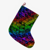 Grande Chaussette De Noël Verre de fierté (Devant (Accrochage))