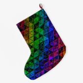 Grande Chaussette De Noël Verre de fierté (Dos (Accrochage))