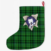 Grande Chaussette De Noël Westie BLAST Noël Stocker (Dos)