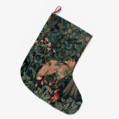 Grande Chaussette De Noël William Morris Faune sauvage Fox (Devant (Accrochage))