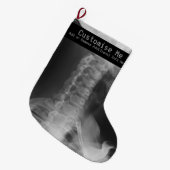 Grande Chaussette De Noël X-Rayed 2 (Original) (Devant (Accrochage))
