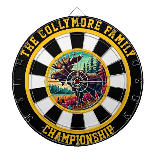 Grande cible d'orignal (Devant)