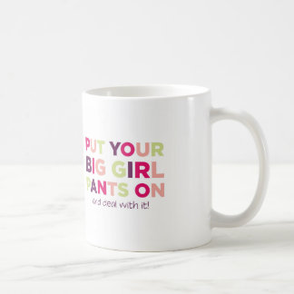 Grande citation de pantalon de fille - tasse