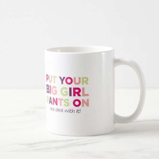 Grande citation de pantalon de fille - tasse (Droite)