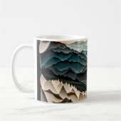 Grande conception de tasse de montagnes fumées (Gauche)