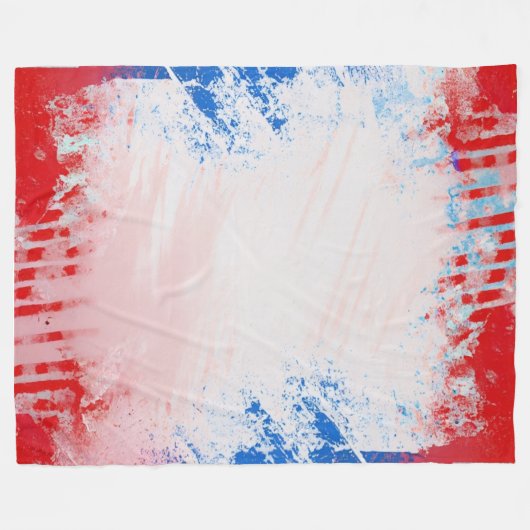 Grande couverture avec motif d'impression grunge (Devant (Horizontal))