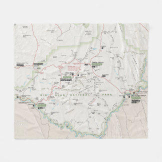 Grande couverture de carte de courbure (le Texas)