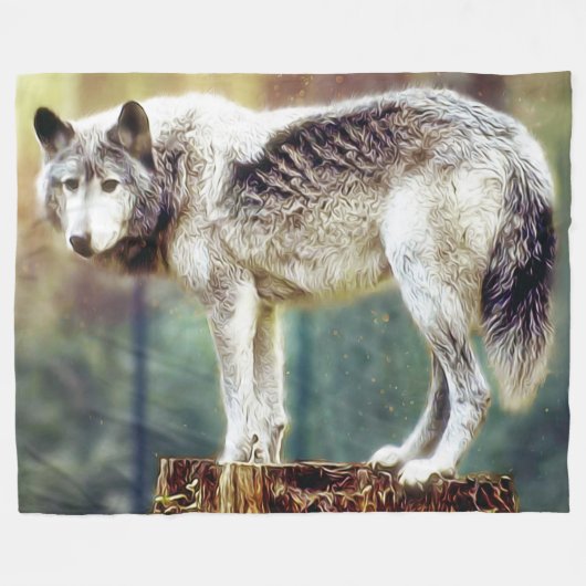Grande couverture de loup (S, M, L tailles) (Devant (Horizontal))