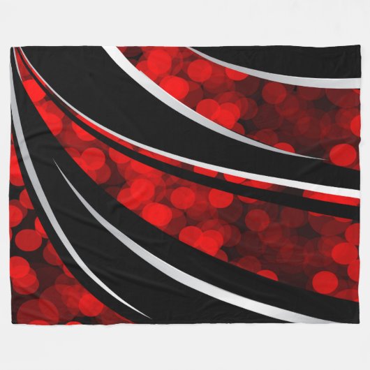 Grande couverture d'ouatine, moderne, abstrait, (Devant (Horizontal))