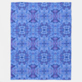 Grande couverture en polaire Nikko Blue Hydrangea (Devant)