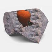 (Grande) cravate cardinale rouge (Roulé)
