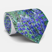 Grande cravate de fleurs sauvages de lupin de (Roulé)