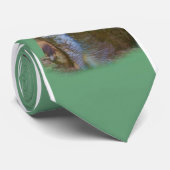 Grande cravate de hibou à cornes (Roulé)