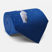 Grande cravate de vacances de héron (Roulé)