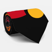 grande cravate noire d'ubuntu (Roulé)