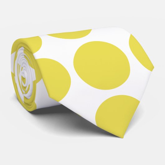 Grande Cravate Pois (Roulé)