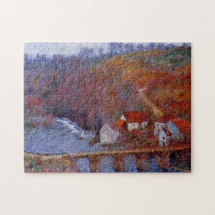 Grande Creuse via Bridge tegen Vervy Monet Fine Ar Legpuzzel