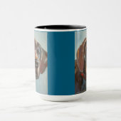 Grande Dane | Mug à deux tons, 15 oz (Centre)