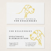 Grande Dane Pure (Devant & derrière)