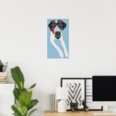 Grande Danse avec poster lunettes de soleil (Bureau à domicile)