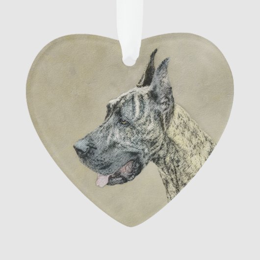 Grande Danse (Brindle) Peinture - Art Chien origin (devant)