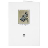 Grande Danse (Brindle) Peinture - Art Chien origin (Dos)
