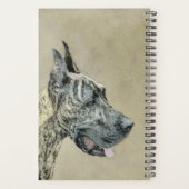Grande Danse (Brindle) Peinture - Art Chien origin (Dos)