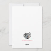 Grande Femme Warrior Danemark Carte Plat! (Dos)