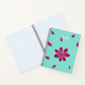 Grande Fleur 1 Carnet personnalisable (Intérieur)
